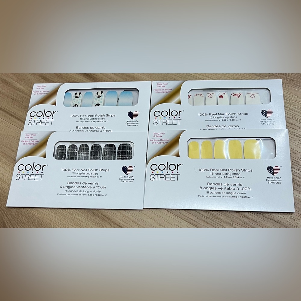 Bundle of 4 Color Street